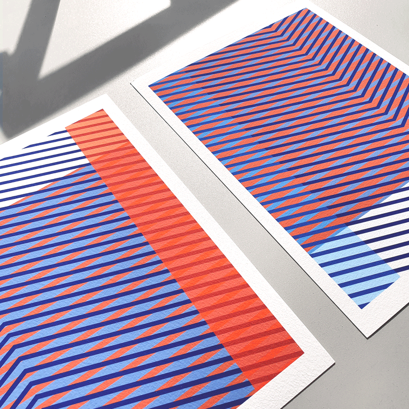Kunstdruck - Refrain No.1 - Sabba Designs - luxuriöses Kunstdruckpapier aus 100% Baumwolle